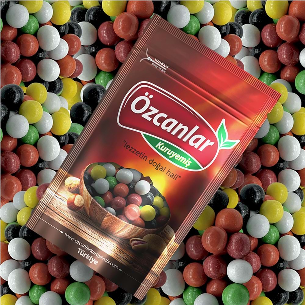 LÜKS RENKLİ ÇİKOLATALI LEBLEBİ