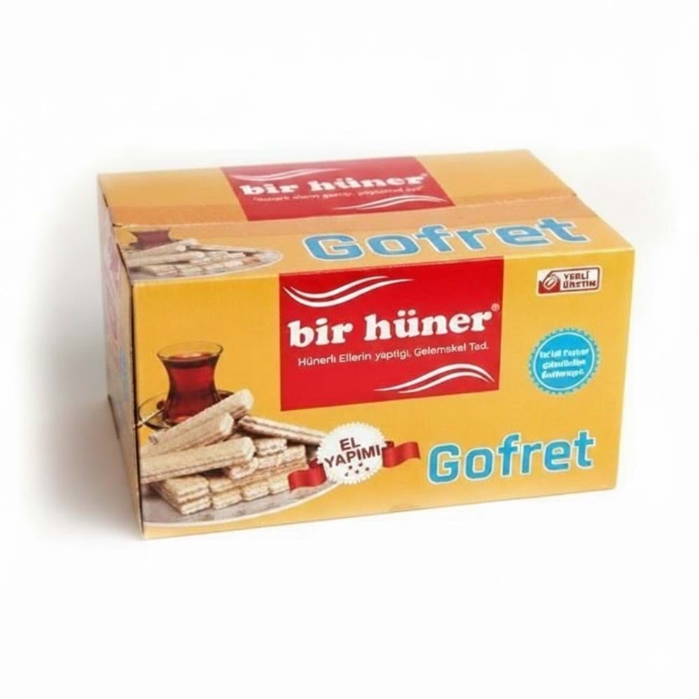 BİR HÜNER EL YAPIMI GOFRET 2 X 200 G