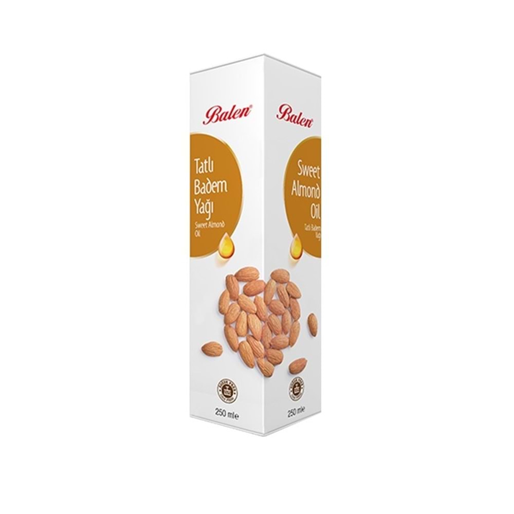 BALEN TATLI BADEM YAĞI (Soğuk Pres) 250 ML