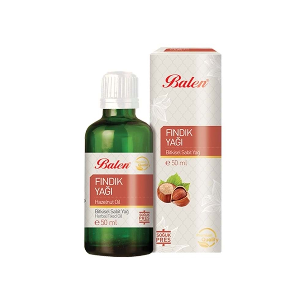 BALEN FINDIK YAĞI (Soğuk Pres) 50 ML