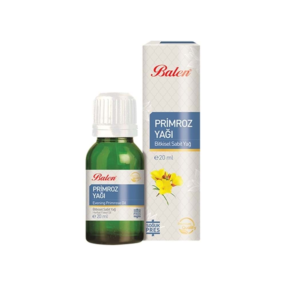 BALEN PRİMROZ YAĞI (Soğuk Pres) 20 ML