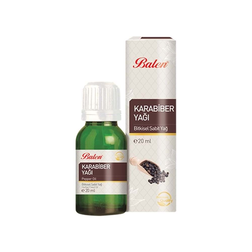 BALEN KARABİBER YAĞI (Maserasyon) 20 ML