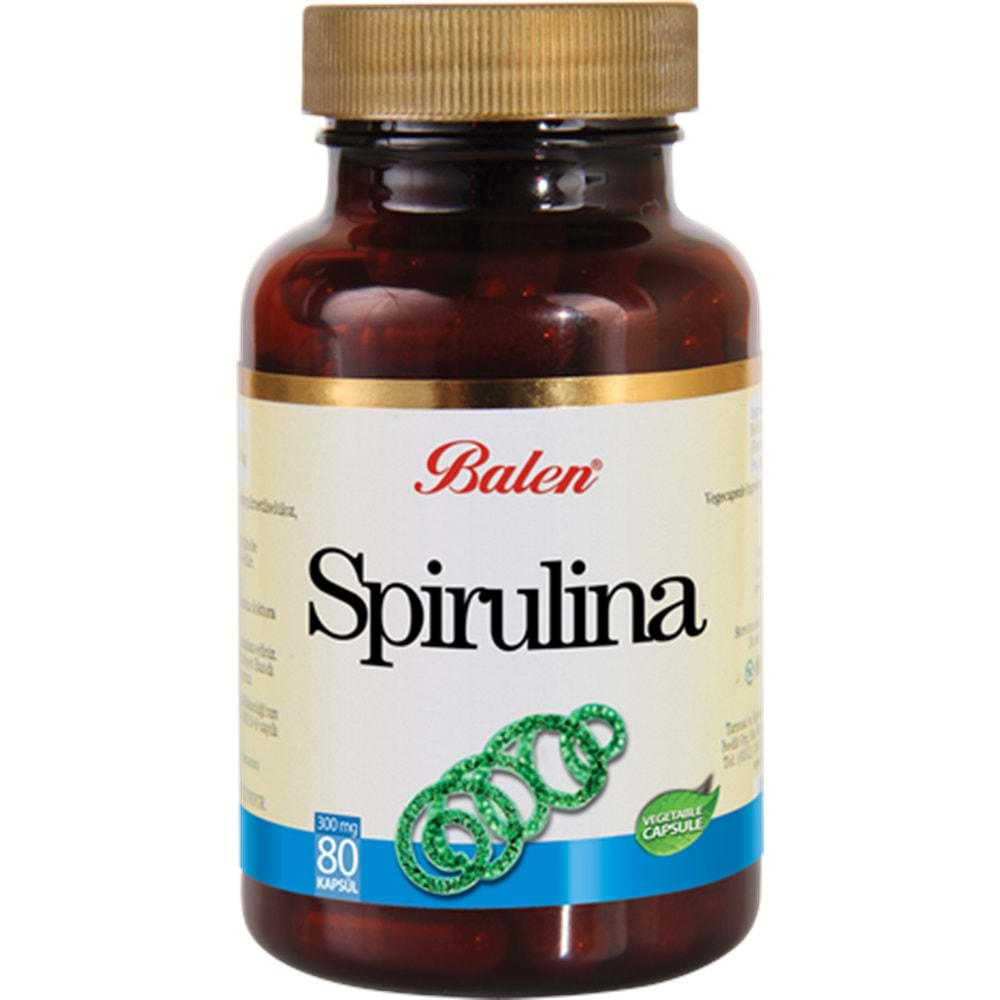 BALEN SPİRULİNA KAPSÜL 375 MG *80