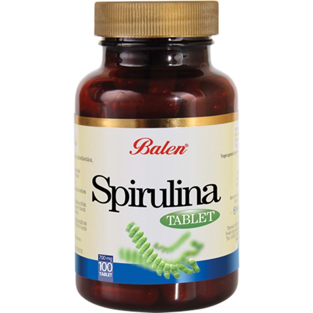 BALEN SPİRULİNA TABLET 740 MG*100