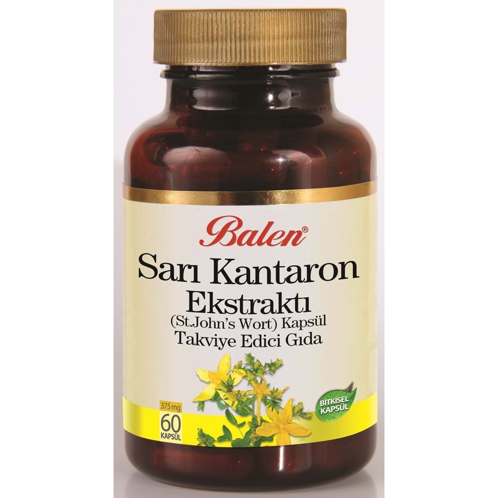 BALEN SARI KANTARON EKSTRAKTI (ST. JOHN’ S WORT) KAP. 375 MG *60