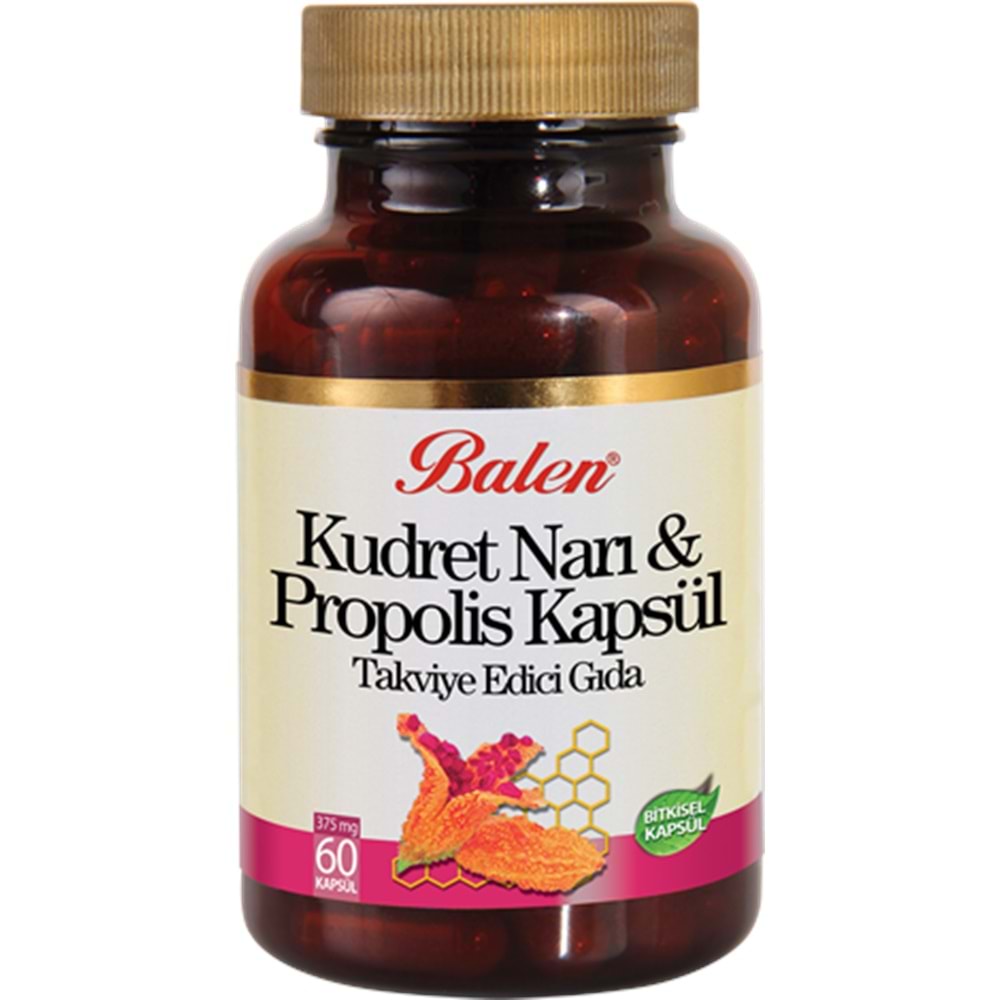 BALEN KUDRET NARI & PROPOLİS KAPSÜL 375 MG *60