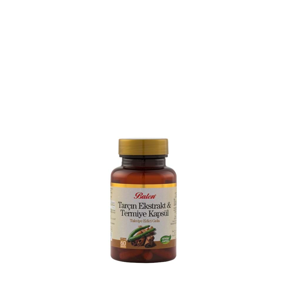 BALEN TARÇIN EKSTRAKT & TERMİYE KAPSÜL 375 MG *60