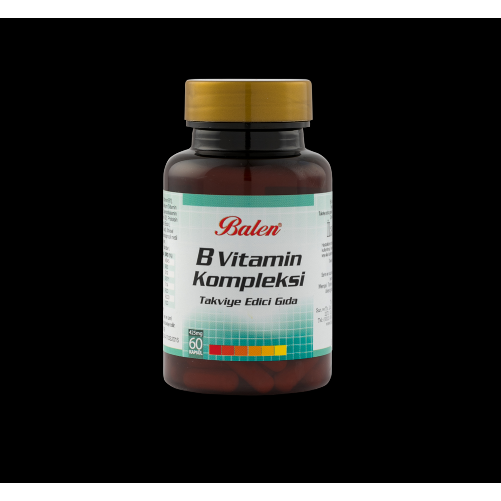 BALEN B VİTAMİN KOMPLEKSİ KAPSÜL 425 MG *60
