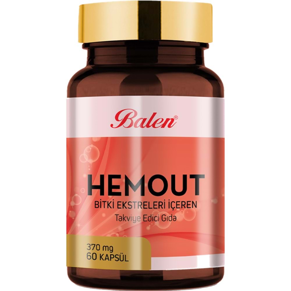 BALEN HEMOUT BİTKİ EKSTRELERİ İÇEREN KAPSÜL 370 MG *60