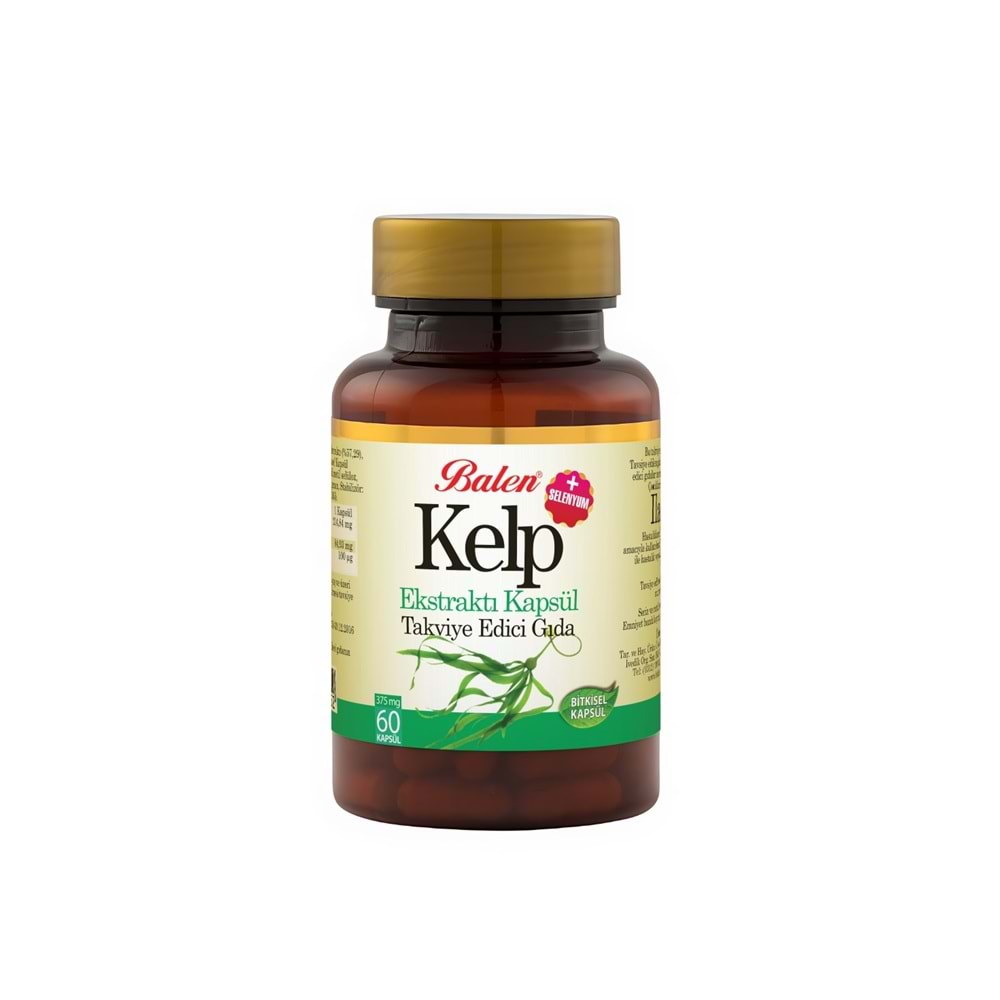 BALEN KELP EKSTRAKTI+ SELENYUM KAPSÜL 375 MG *60