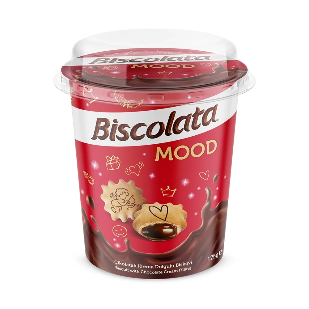 BİSCOLATA MOOD BARDAK ÇİKOLATA 125 G