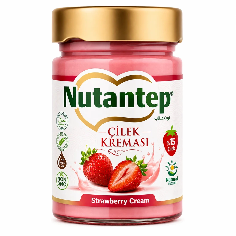 NUTANTEP GERÇEK ÇİLEK KREMASI 320 G