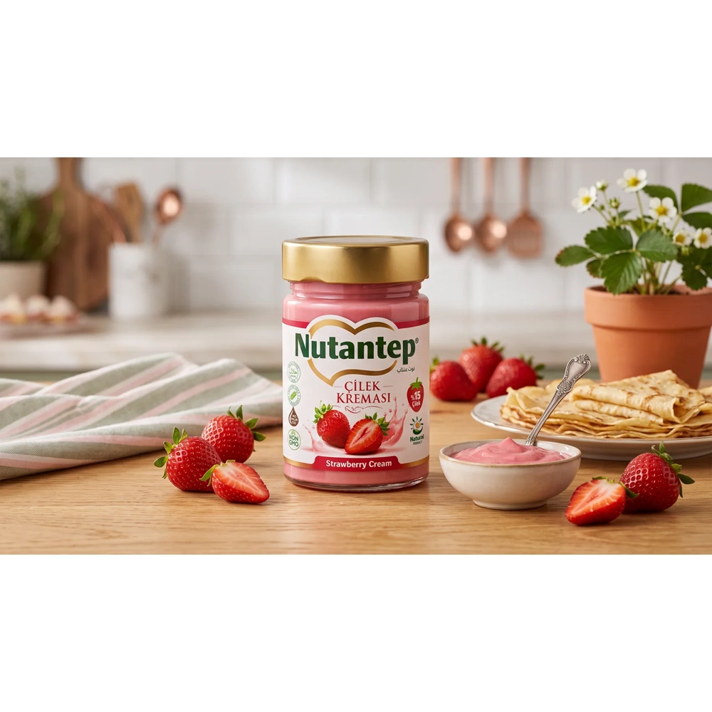 NUTANTEP GERÇEK ÇİLEK KREMASI 320 G