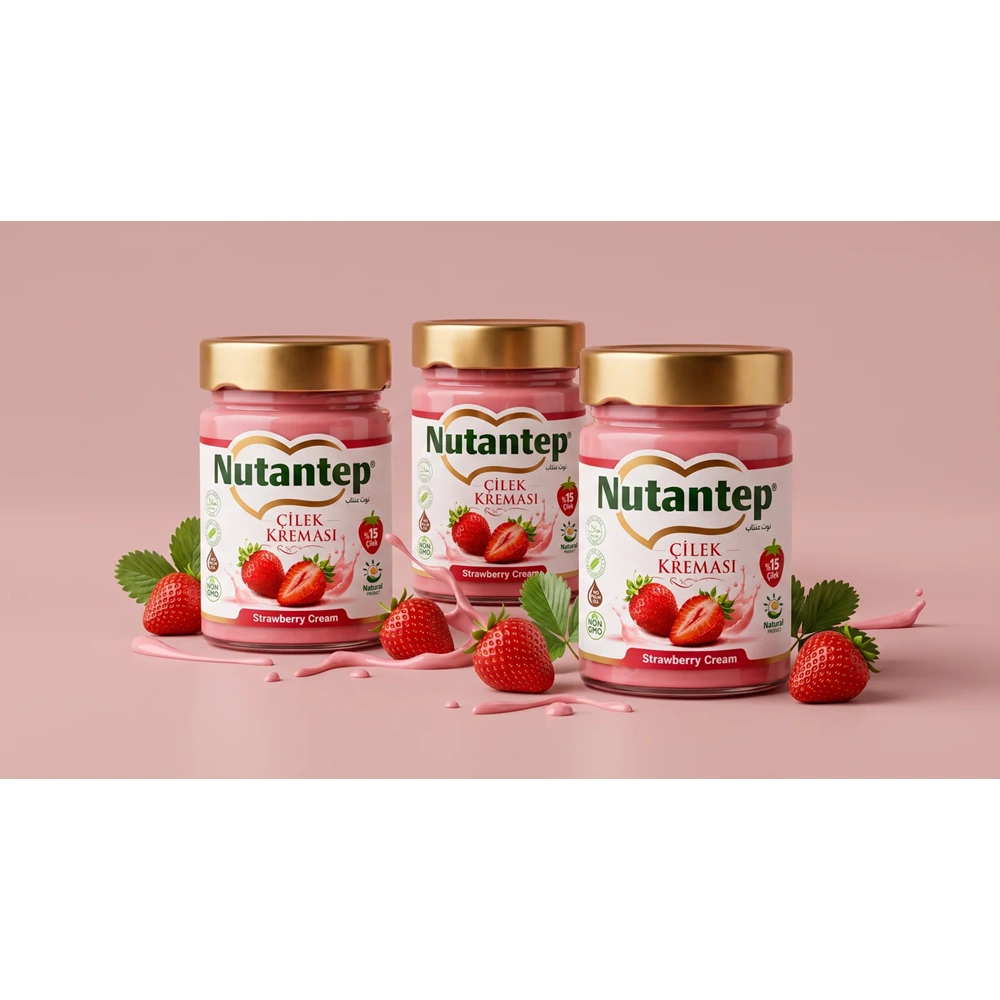 NUTANTEP GERÇEK ÇİLEK KREMASI 320 G
