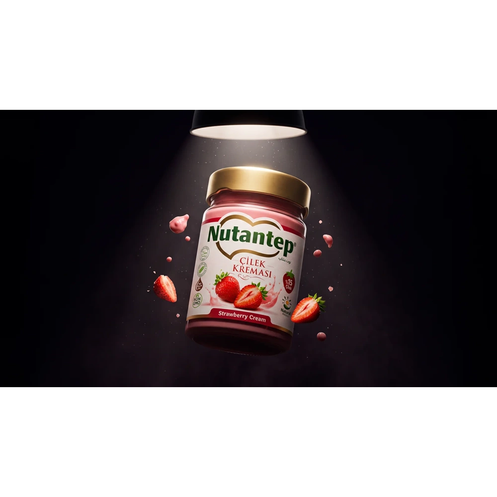 NUTANTEP GERÇEK ÇİLEK KREMASI 320 G