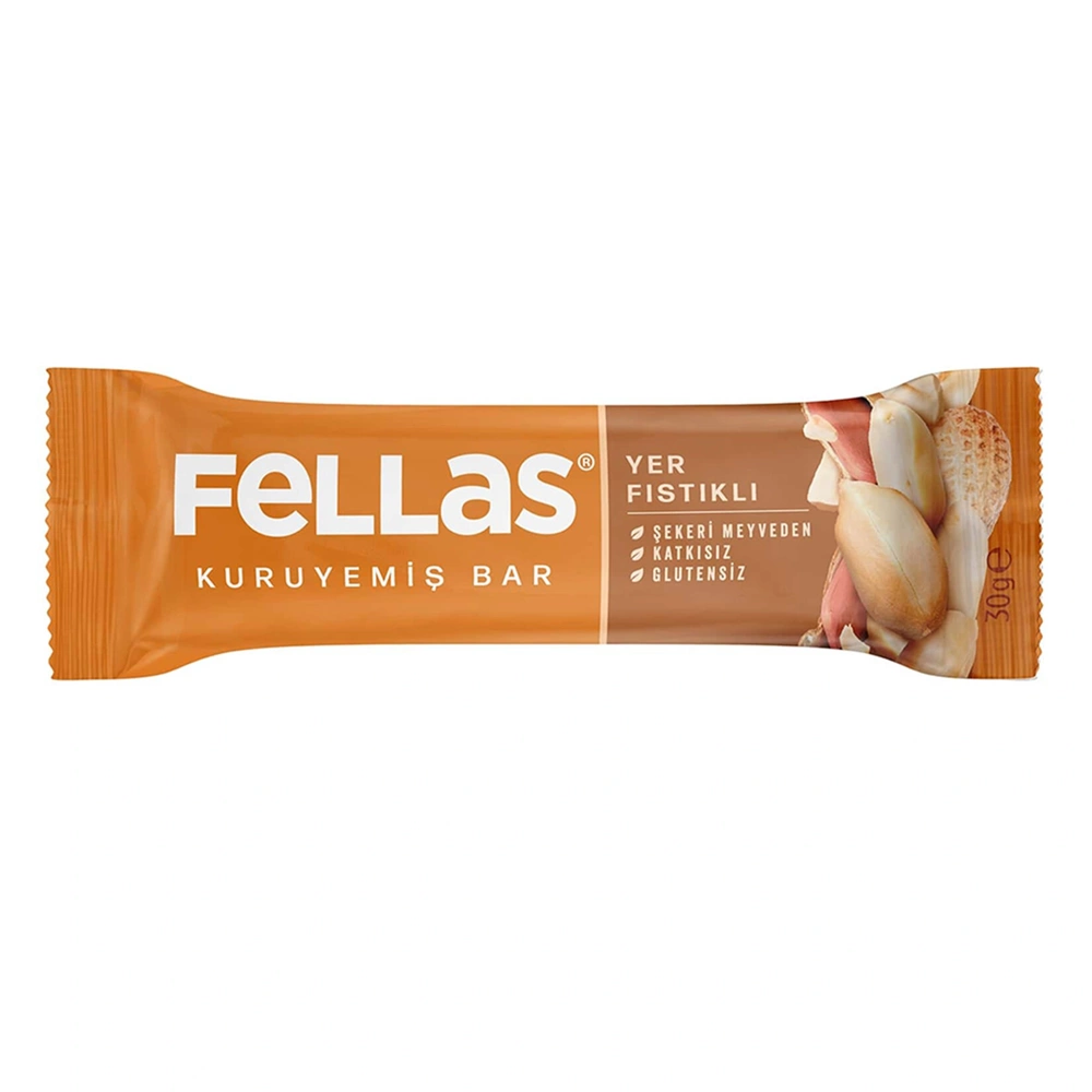 FELLAS YER FISTIKLI KURUYEMİŞ BAR 30 G