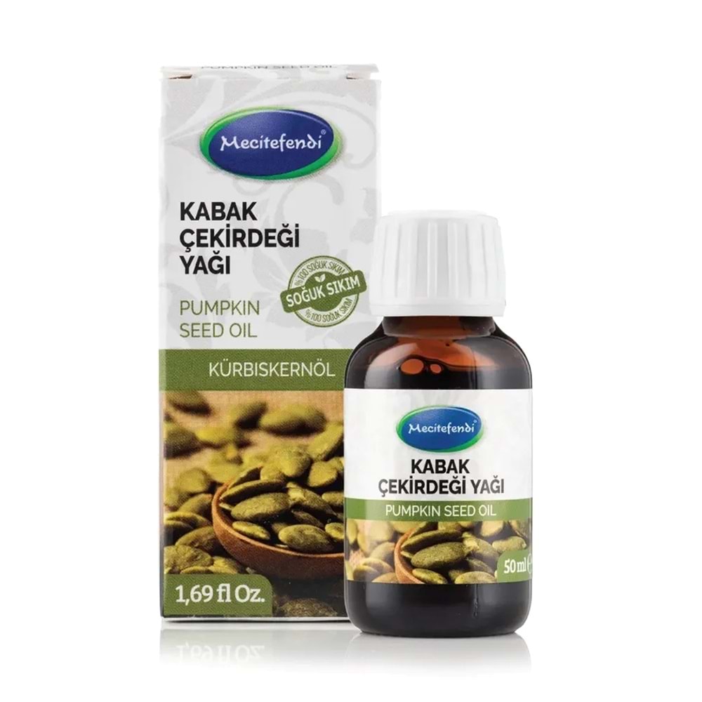 MECİTEFENDİ KABAK ÇEKİRDEĞİ YAĞI 50 ML