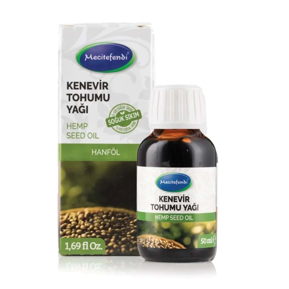 MECİTEFENDİ KENEVİR TOHUMU YAĞI 50 ML