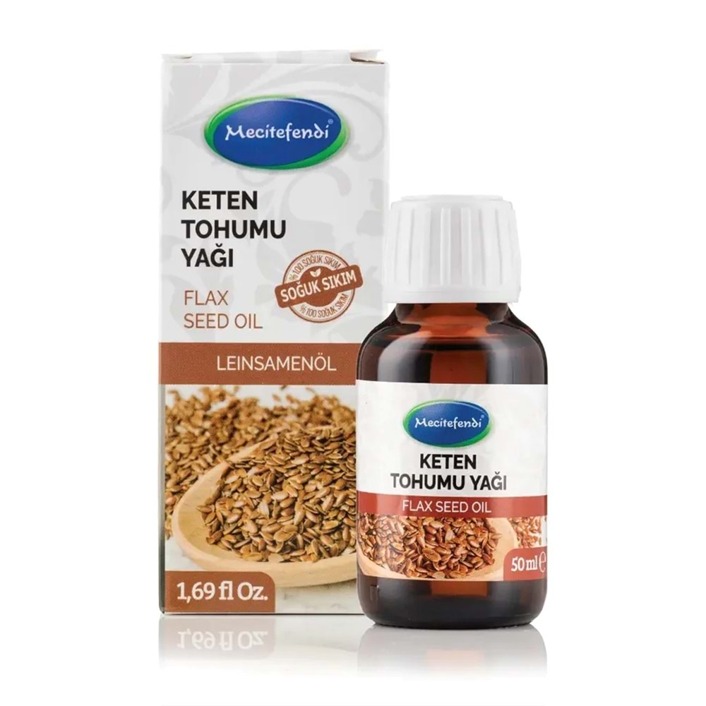 MECİTEFENDİ KETEN TOHUMU YAĞI 50 ML