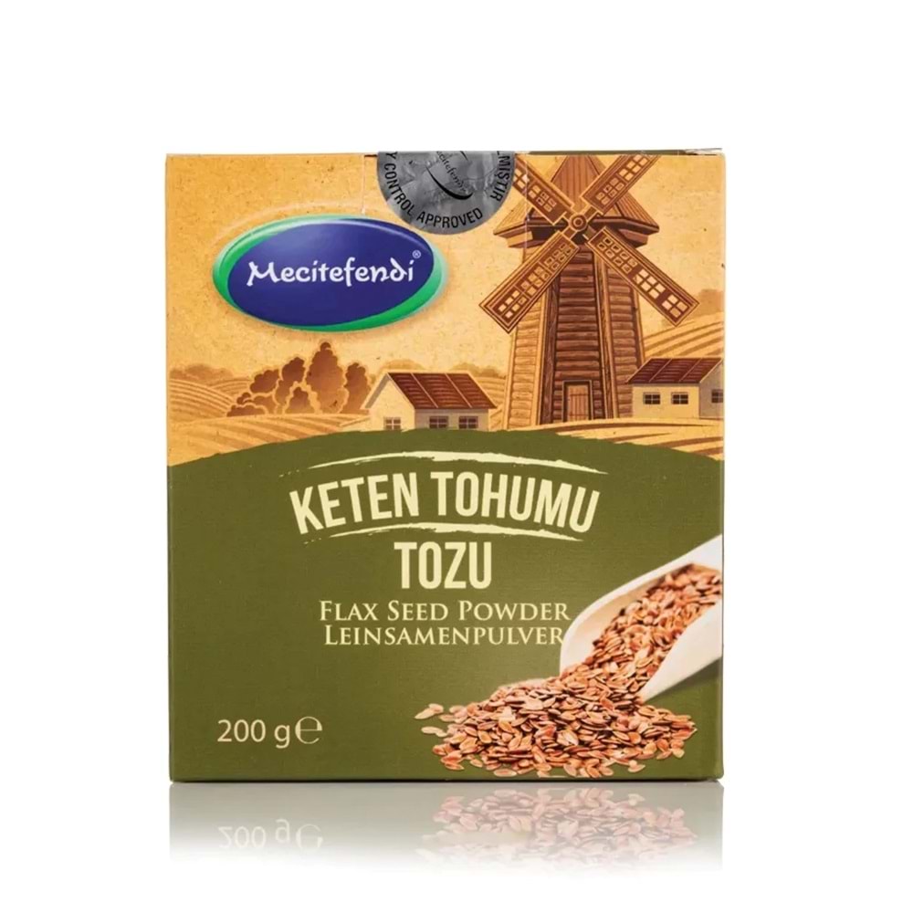 MECİTEFENDİ KETEN TOHUMU TOZU 200 G