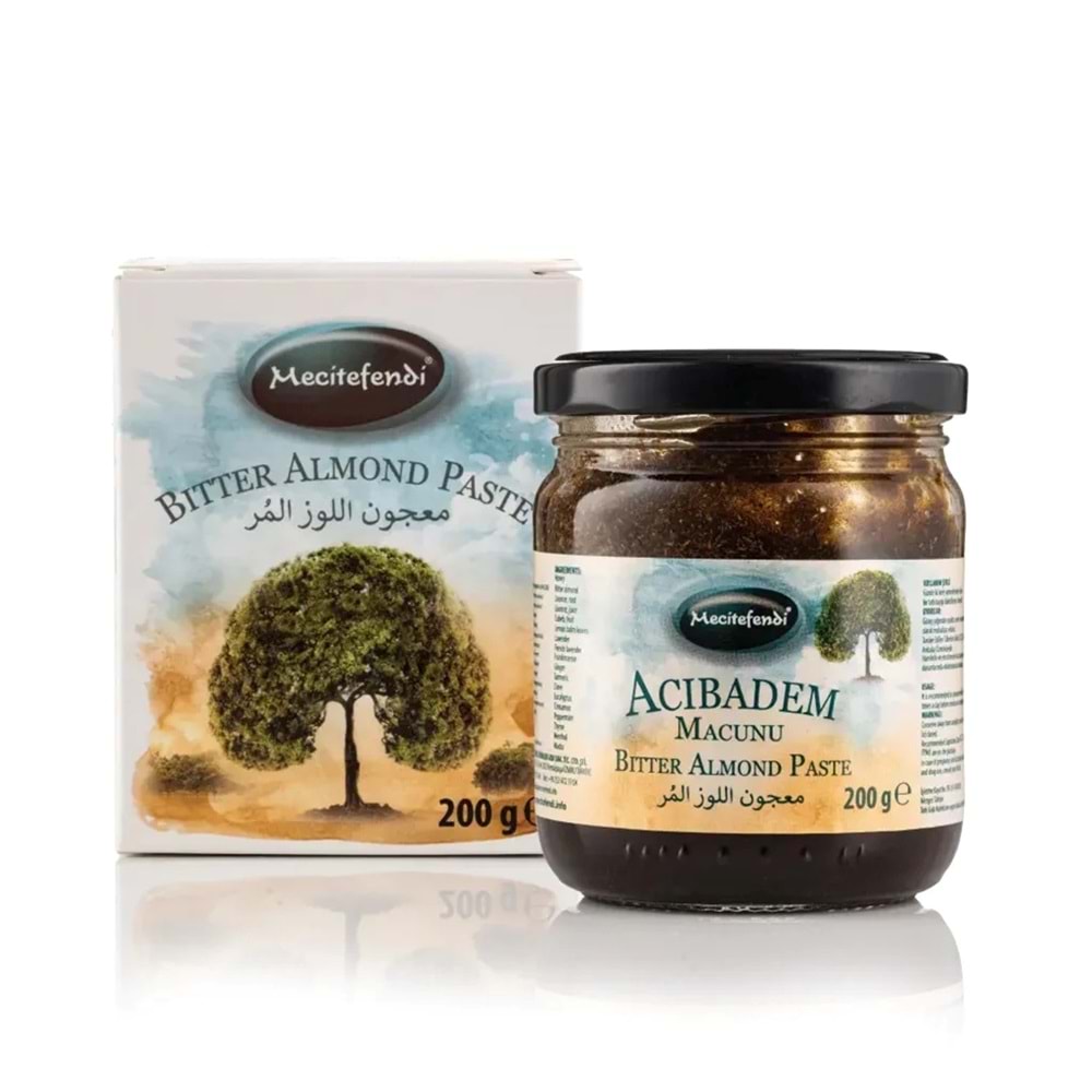MECİTEFENDİ ACI BADEM MACUNU 200 G