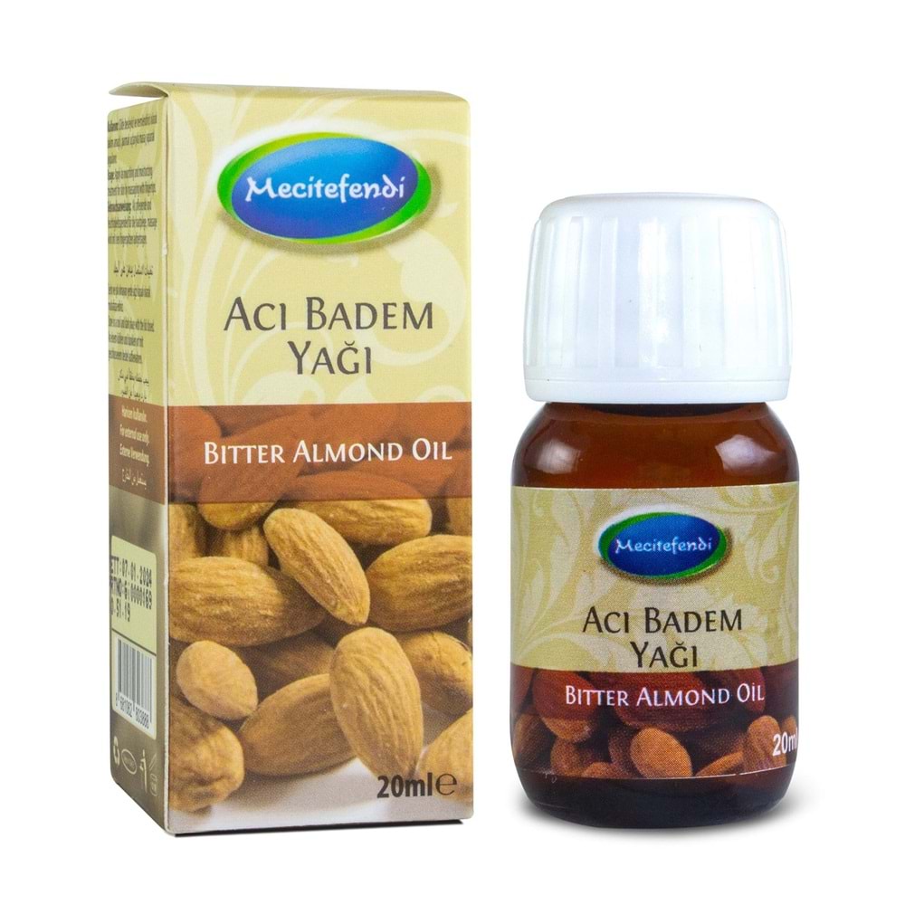 MECİTEFENDİ ACI BADEM YAĞI 20 ML