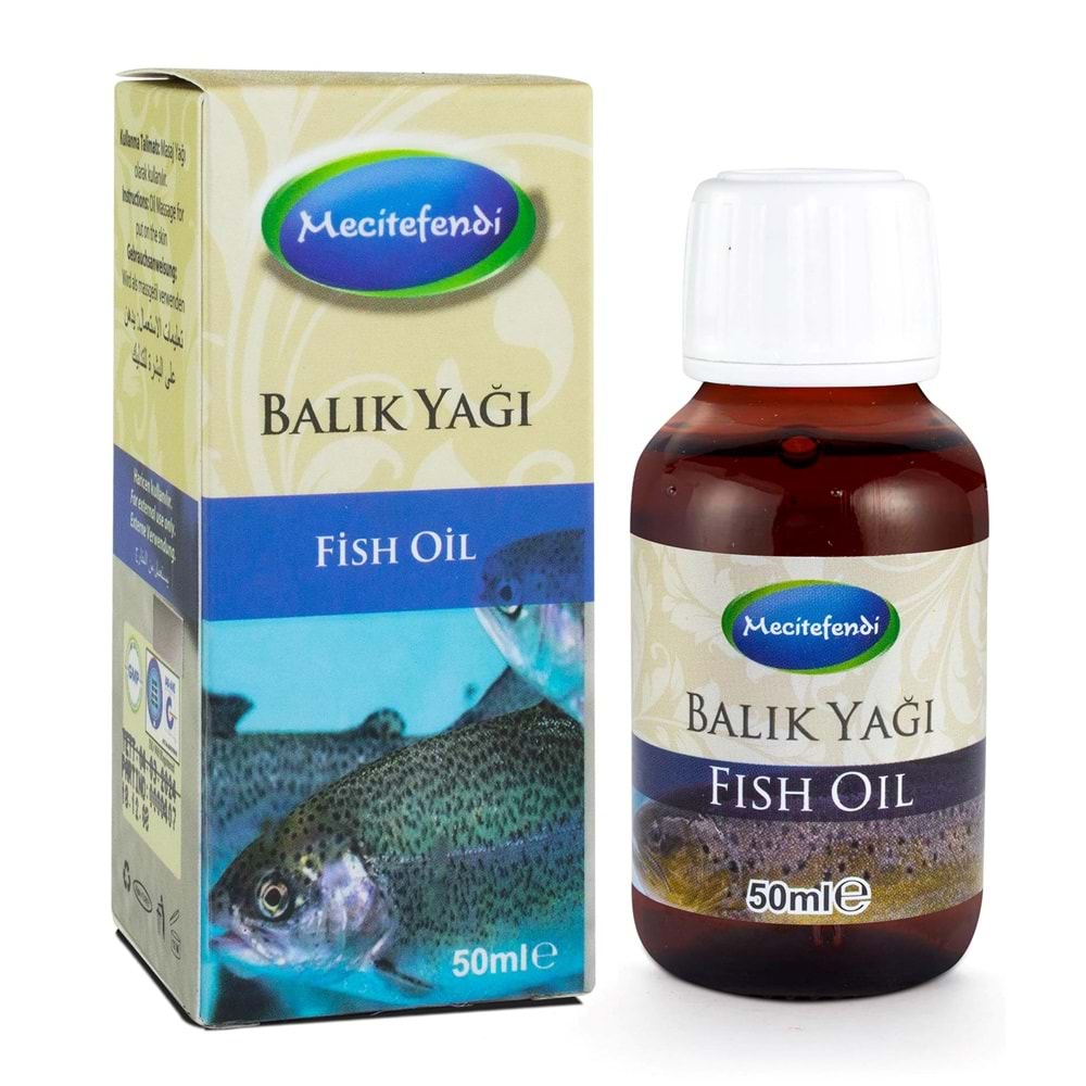 MECİTEFENDİ BALIK YAĞI 50 ML