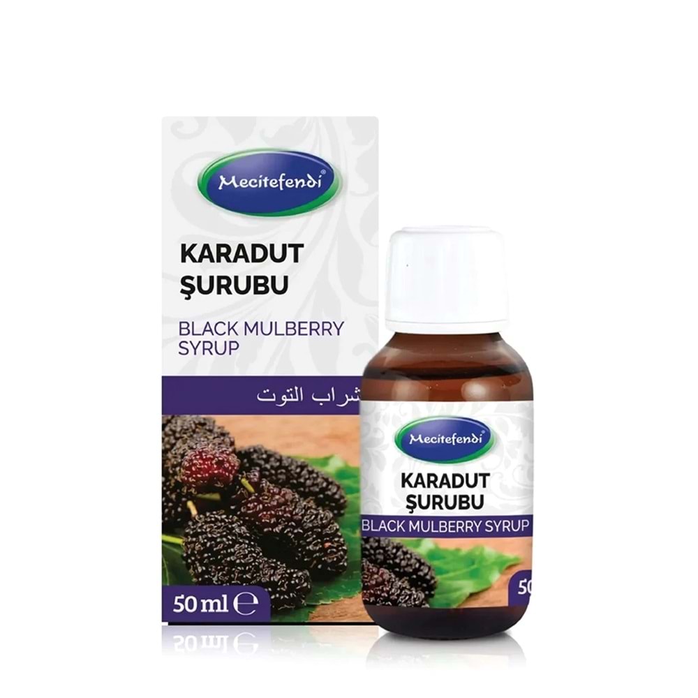 MECİTEFENDİ KARADUT ŞURUBU 50 ML