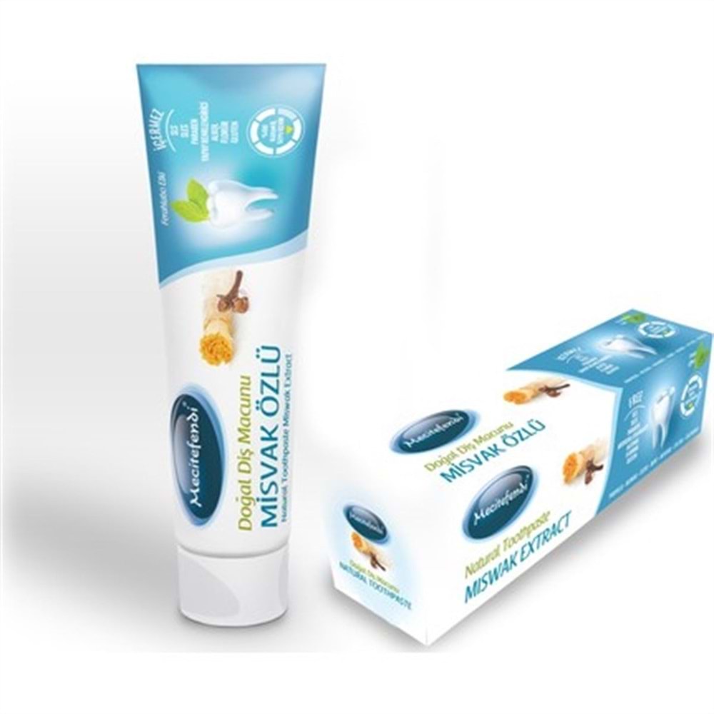 COSMECİT DOĞAL MİSVAK ÖZLÜ DİŞ MACUNU 125 G