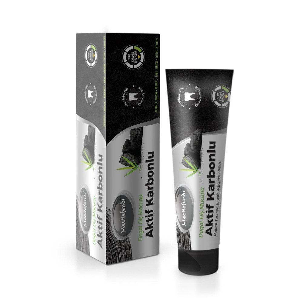 COSMECİT DOĞAL AKTİF KARBONLU DİŞ MACUNU 125 G