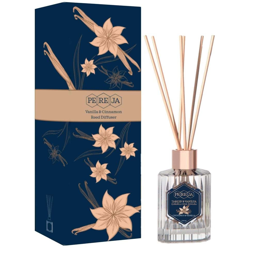 PEREJA VANİLYA TARÇIN ÇUBUKLU ODA KOKUSU 100 ML