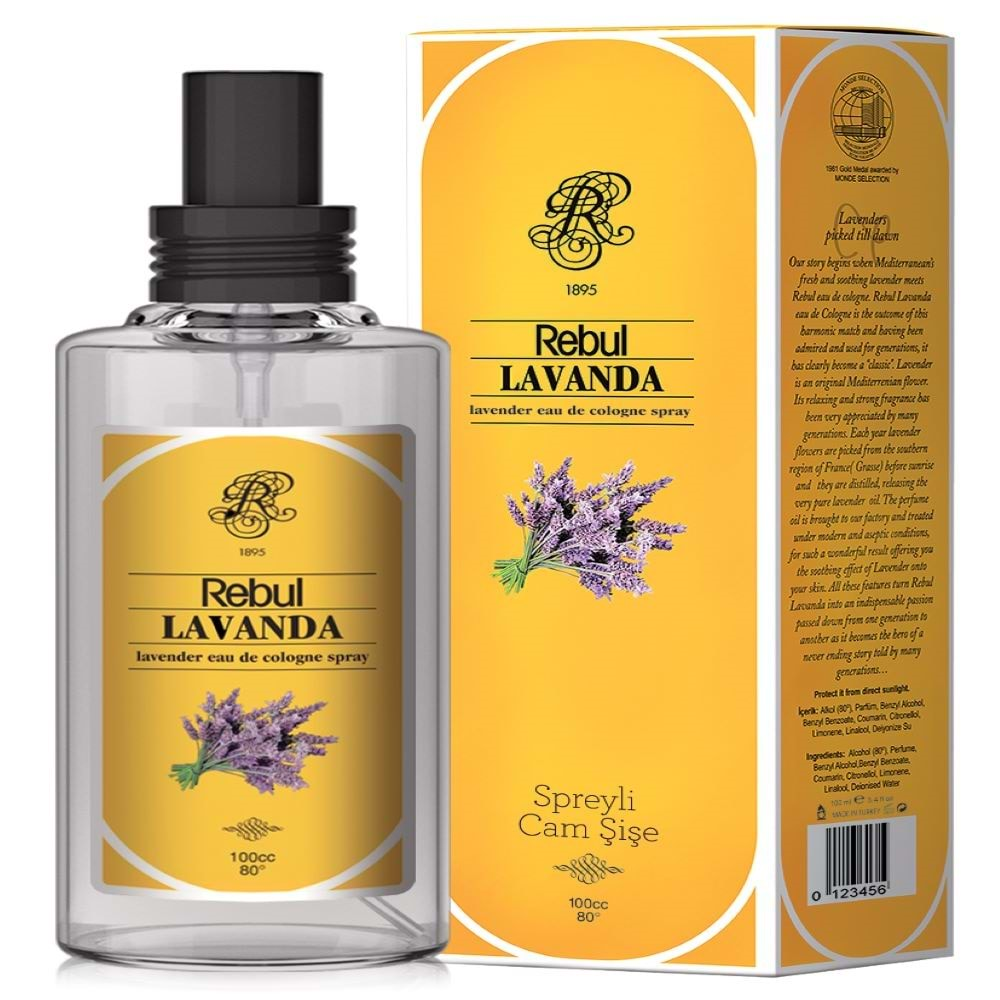 REBUL LAVANDA SPREYLİ KOLONYA 100 ML