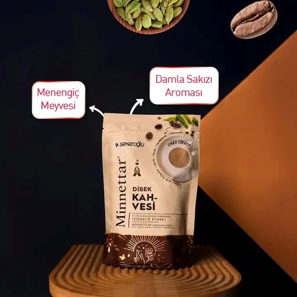 ŞEKEROĞLU MİNNETTAR DİBEK KAHVESİ 165 G