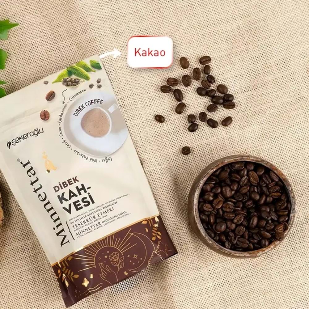 ŞEKEROĞLU MİNNETTAR DİBEK KAHVESİ 165 G