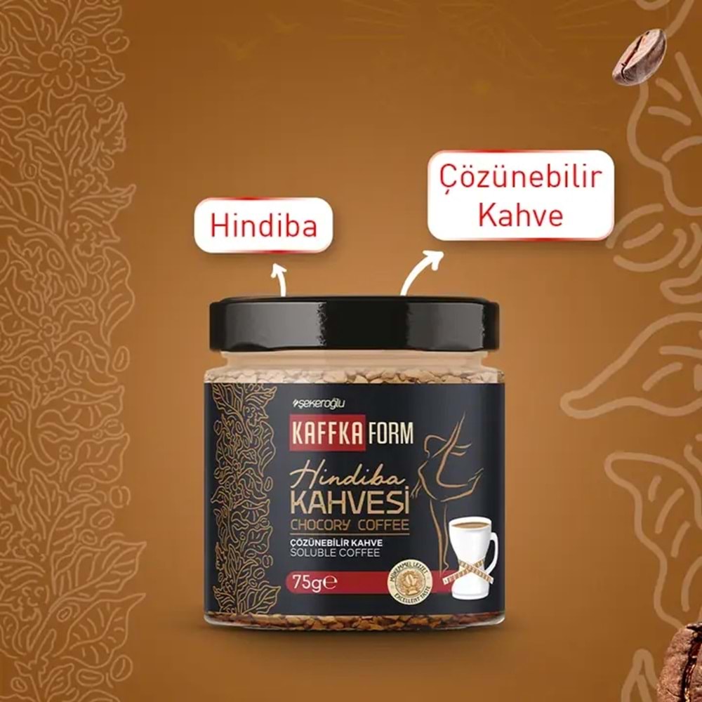 ŞEKEROĞLU MİNNETTAR HİNDİBA KAHVESİ 75 G
