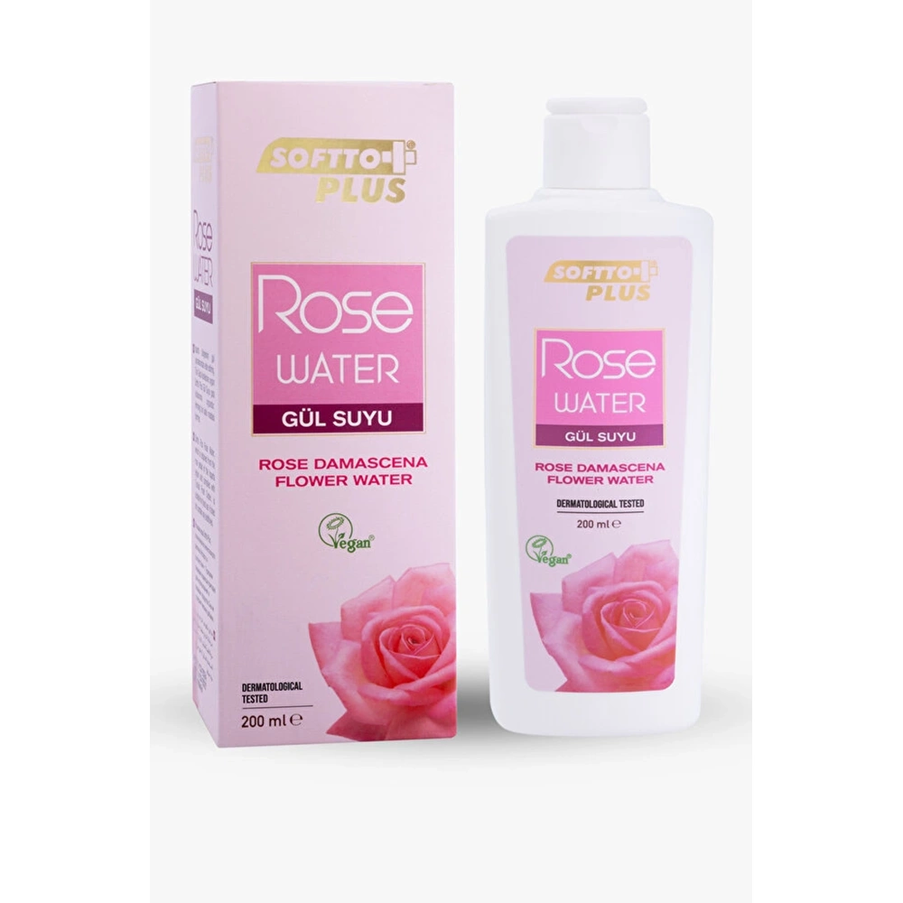SOFTTO PLUS GÜL SUYU 200 ML