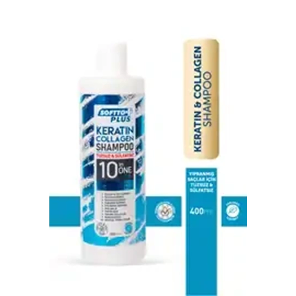 SOFTTO PLUS KOLAJEN & BİOTİN ŞAMPUAN 400 ML