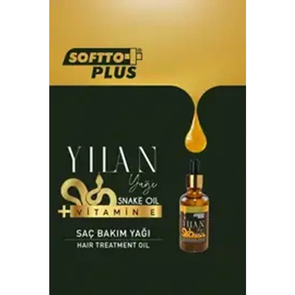 SOFTTO PLUS YILAN SAÇ BAKIM YAĞI 50 ML
