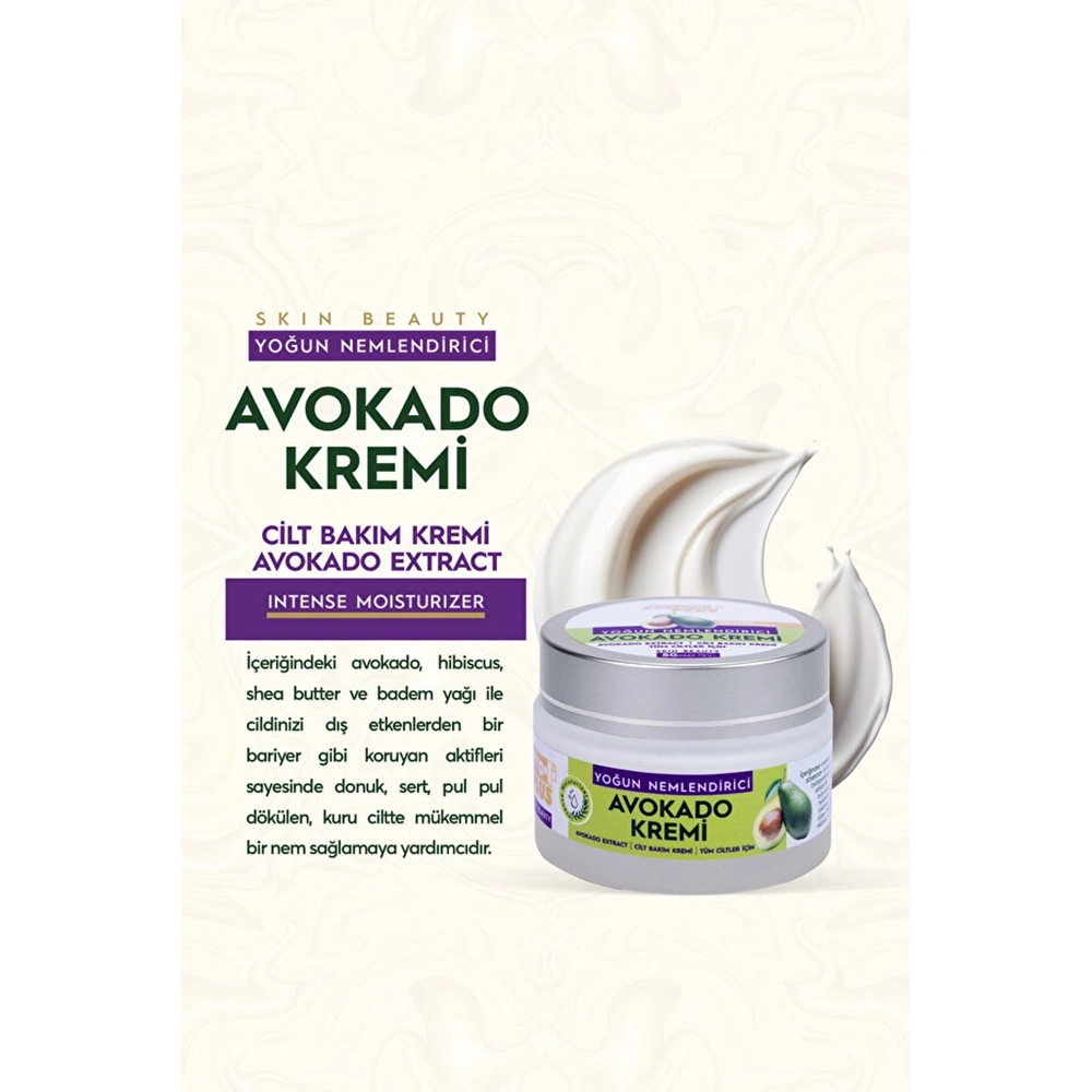 SOFTTO PLUS AVAKADO ÖZLÜ NEMLENDİRİCİ CİLT KREMİ 50 ML