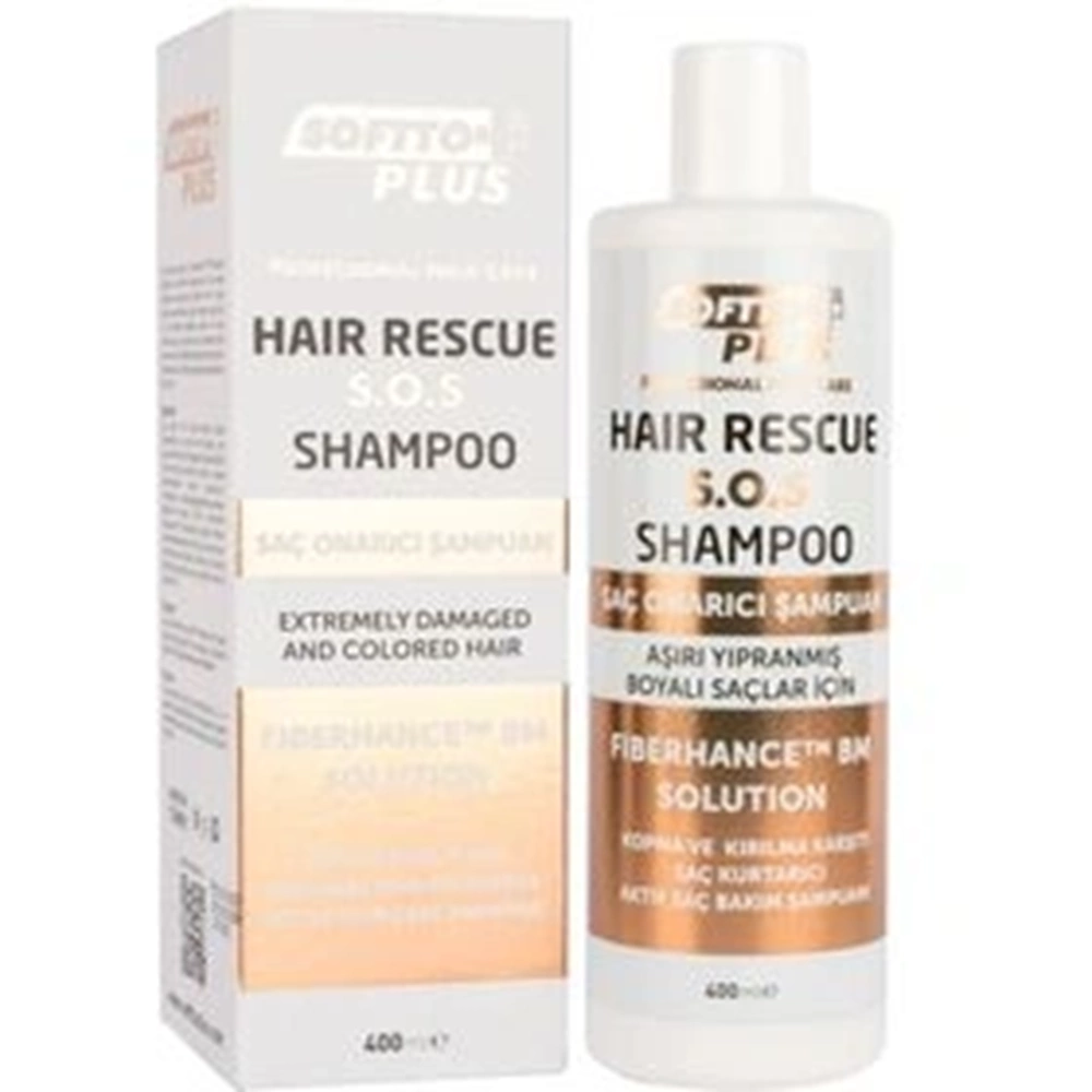 SOFTTO PLUS S.O.S SAÇ ONARICI ŞAMPUAN 400 ML