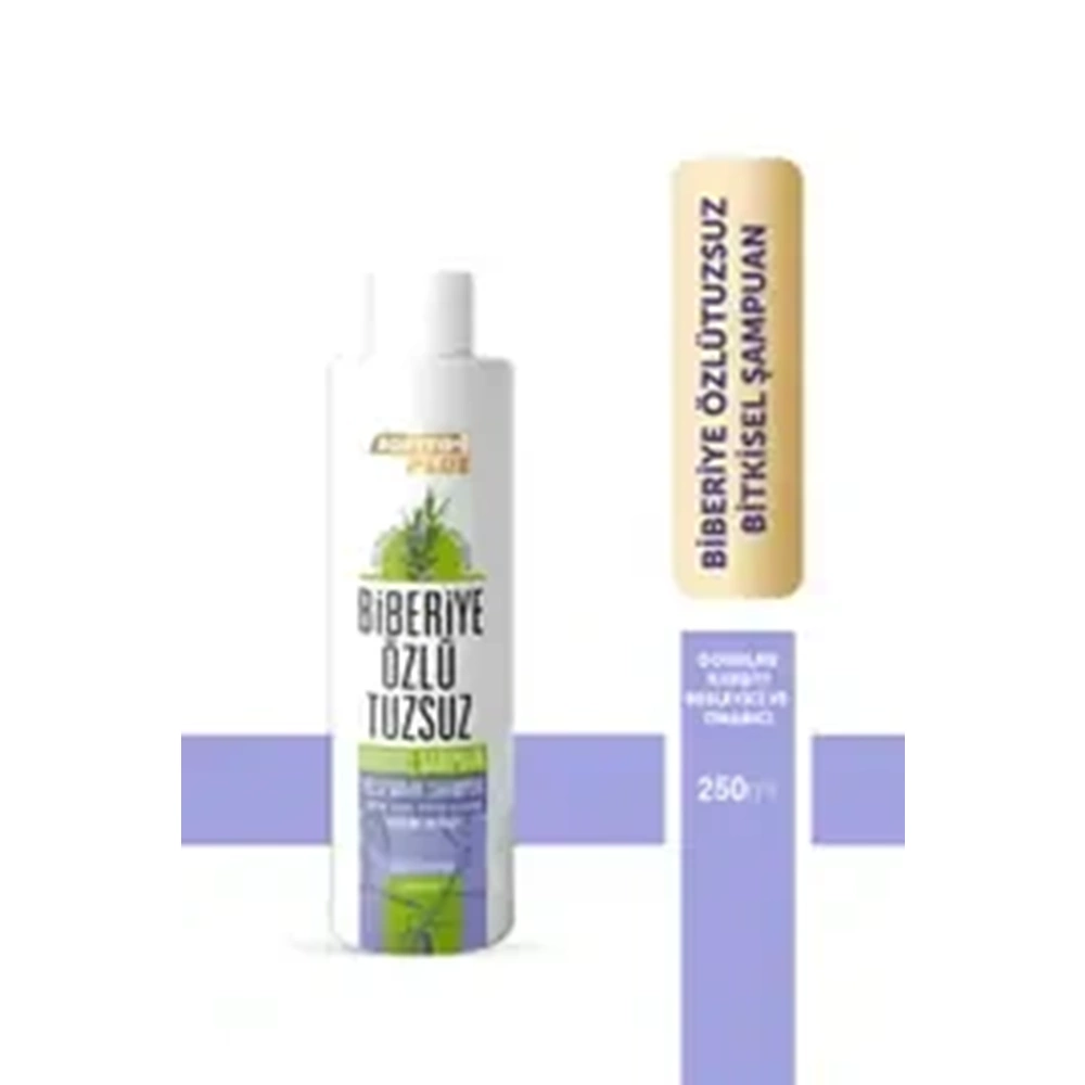 SOFTTO PLUS BİBERİYE ÖZLÜ TUZSUZ ŞAMPUAN 250 ML