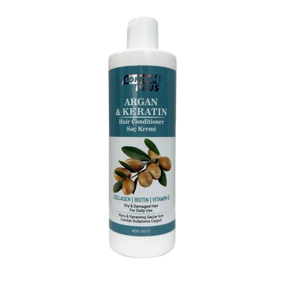 SOFTTO PLUS ARGAN-KERATİN SAÇ KREMİ 400 ML