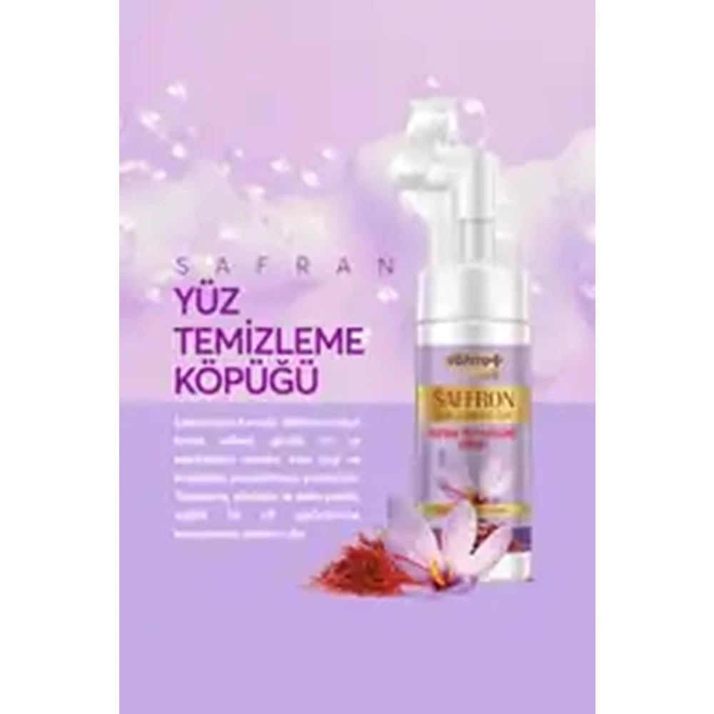 SOFTTO PLUS SAFRAN YÜZ TEMİZLEME KÖPÜĞÜ 150 ML