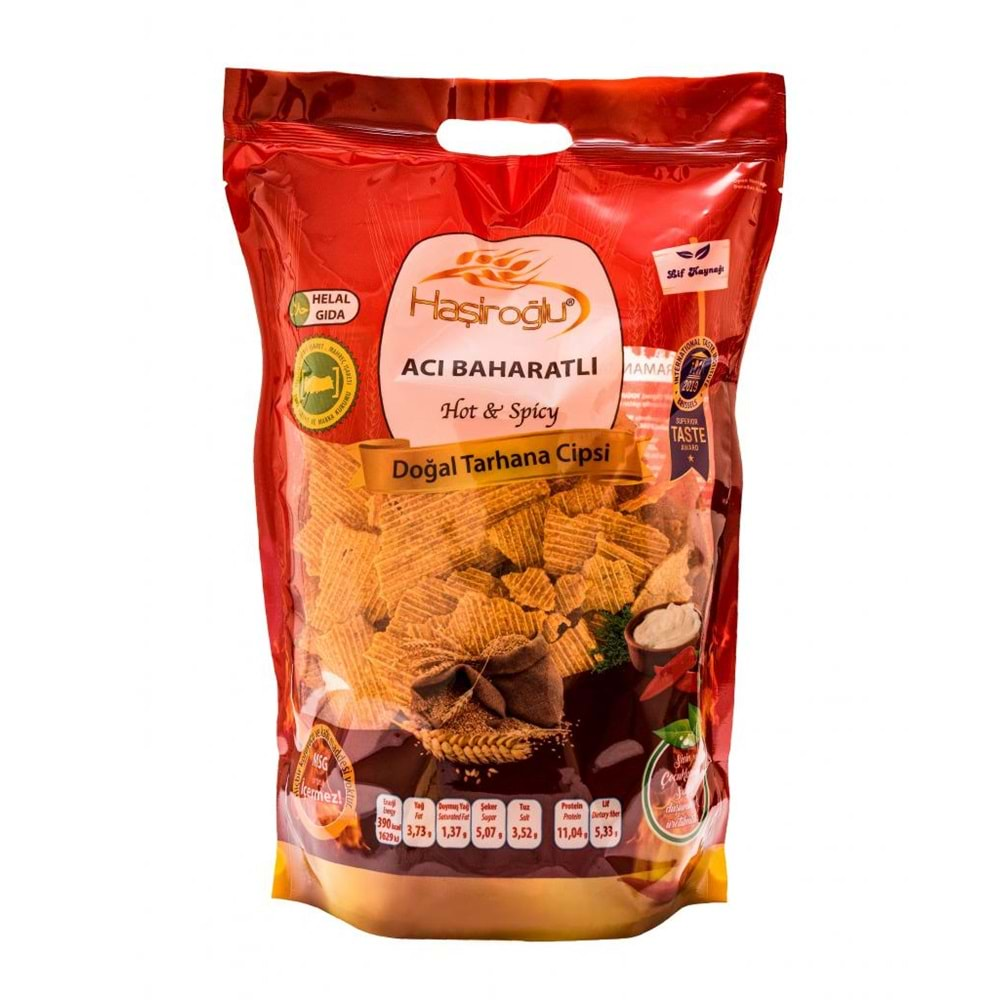 HAŞİROĞLU ACI BAHARATLI TARHANA CİPS 450g