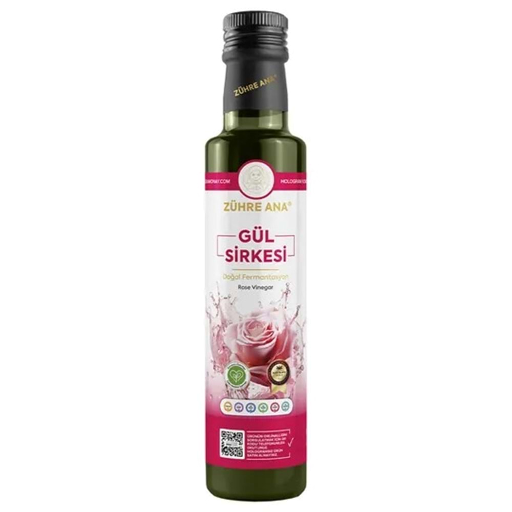 ZÜHRE ANA GÜL SİRKESİ DOĞAL FERMANTASYON 500 ML