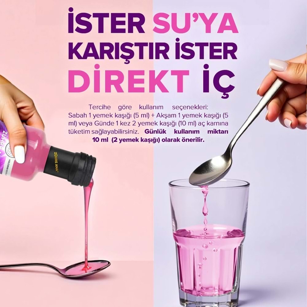 ZÜHRE ANA COLLAGEN ŞURUBU 250 ML
