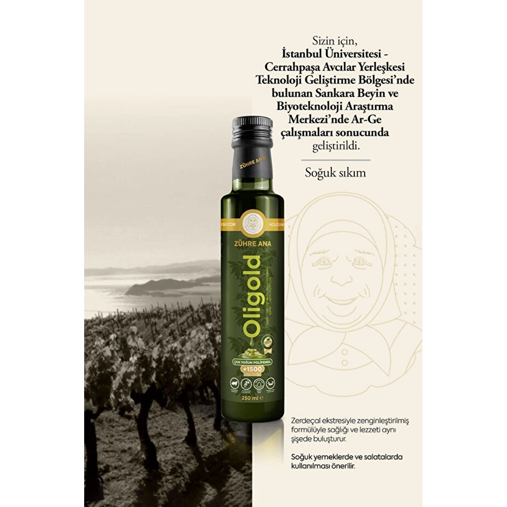 ZÜHRE ANA OLİGOLD ZEYTİNYAĞI 250 ML