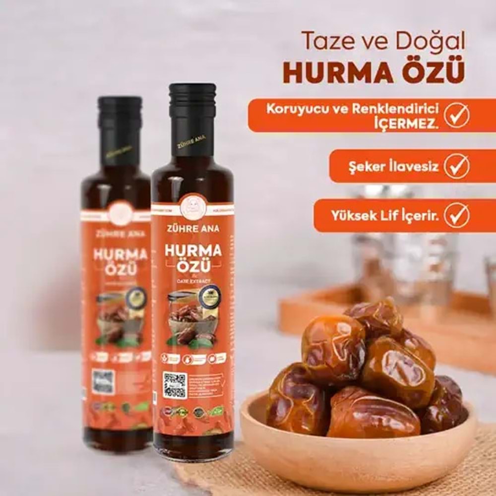 ZÜHRE ANA HURMA ÖZÜ 350 ML