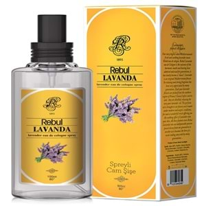 REBUL LAVANDA SPREYLİ KOLONYA 100 ML