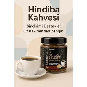 ŞEKEROĞLU MİNNETTAR HİNDİBA KAHVESİ 75 G